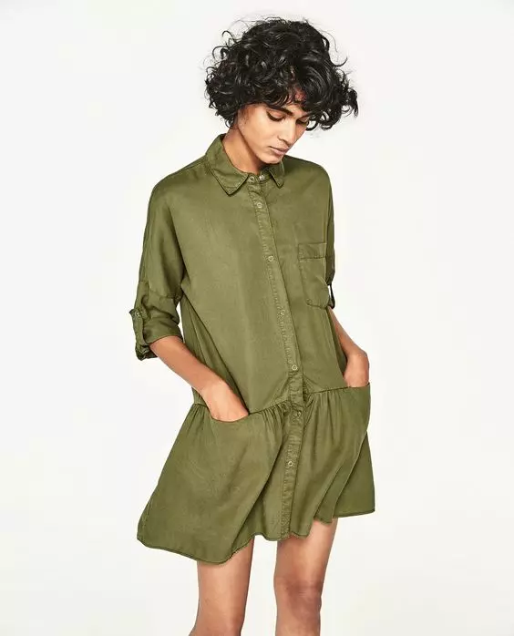 Contrast Round Neck T-shirts